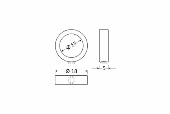 PEN8 I προφίλ για ταινία LED 0093