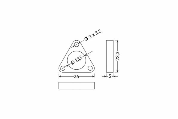 PEN8 I προφίλ για ταινία LED 0093