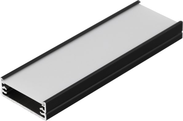 WIDE24 G/W Επιφανειακό Προφιλ για ταινία LED 0232