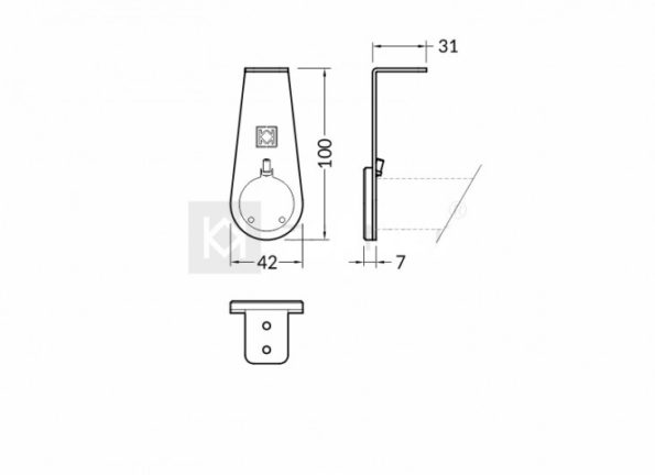 OVAL20 BC Προφίλ για ταινία LED