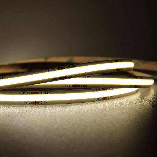 COB Ταινία LED 10W 24V DC 4000K CRI90 HQS-COB-10W-NW 512 LEDs/m
