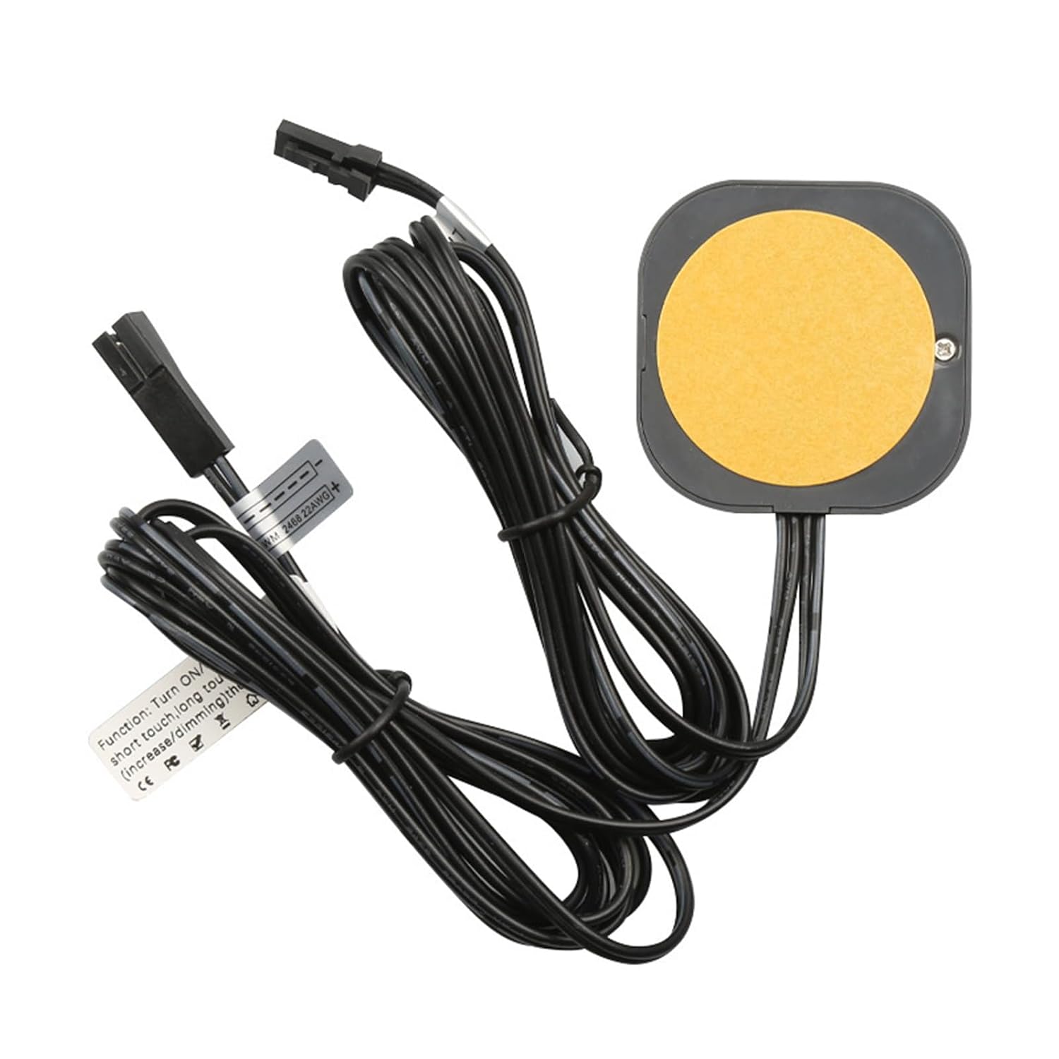 Κρυφός Αισθητήρας Κίνησης & DIMMING IR (WD-HD03) για Ξύλο & Γυαλί4mm On-Off-DIM 12V-24V 5A (3403)