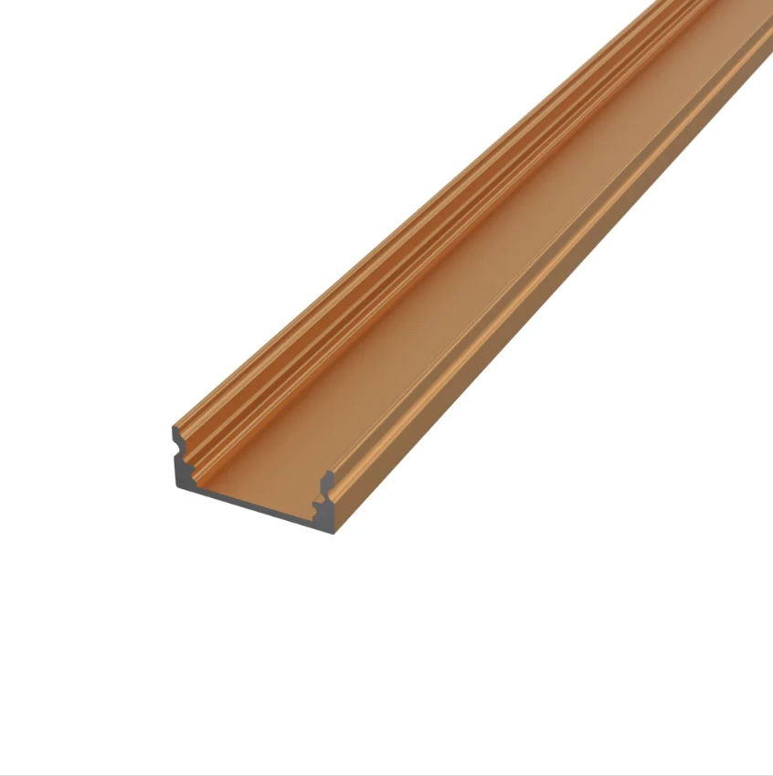 LP101BR LED profile SURFACE 1 BRONZE 2m (3470)